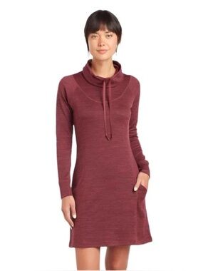 Kuhl Womens Lea Dress Tunic - Maroon - Small